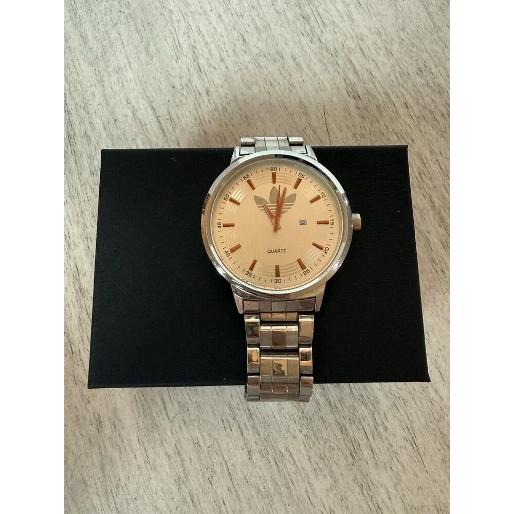 Vintage Adidas Originals Quartz Watch Unisex Stainless Steel Water Resistant